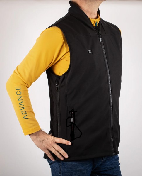 OUTCHAIR - Warm Me-Heizweste Mann (Grösse: M/L)